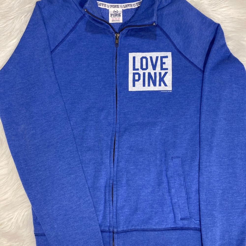 Victoria Secret Love PINK Full Zip